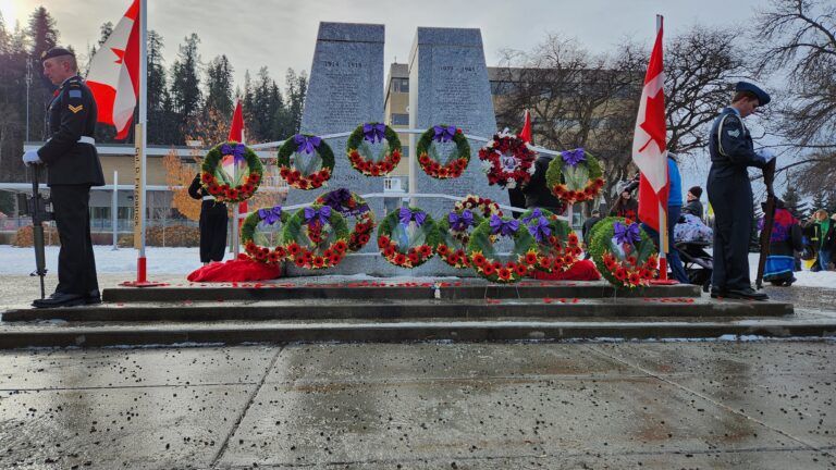 Donors step up to fund Remembrance Day ceremony in Prince George