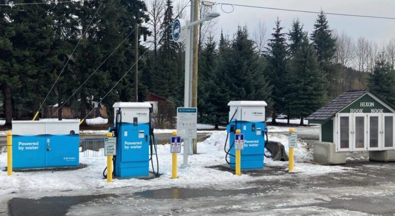 BC Hydro installs another fast-charging site in Hixon