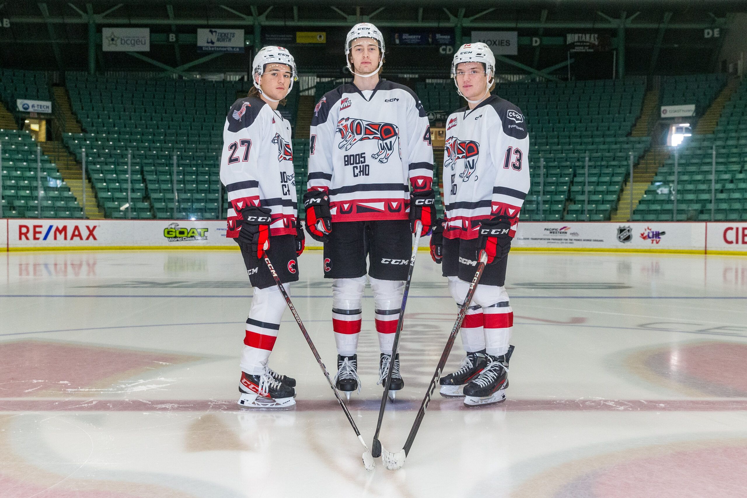 Prince George Cougars Hockey Jersey Design