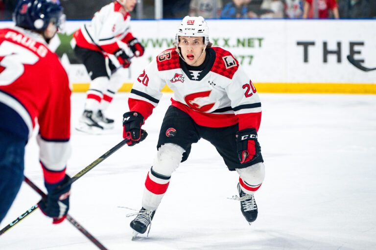 Former Cougar and local product Fischer O’Brien lands with Alberni Valley Bulldogs