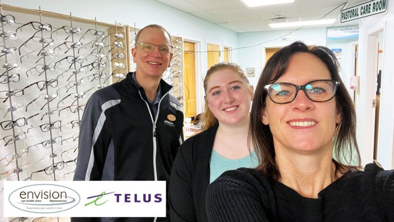How TELUS Helps Support Eye Health In The Robson Valley