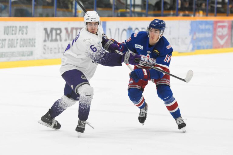 Beckner’s overtime magic gives Salmon Arm hard-fought win over Spruce Kings
