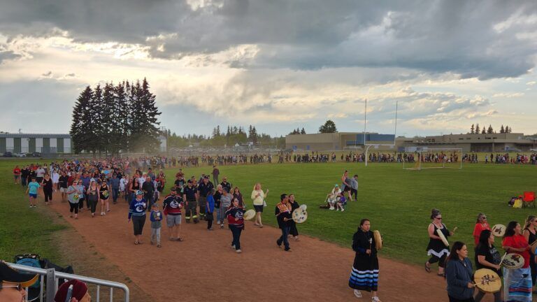 Over two thousand gather in Vanderhoof to mourn Madison Scott