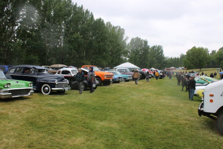 No sunshine, no problem for Cruisin’ Classics Show n’ Shine