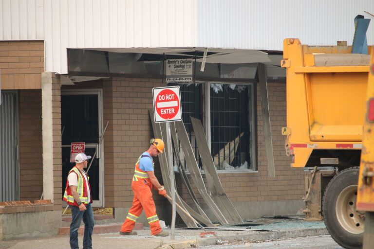 City to explore relief funding for businesses damaged by explosion