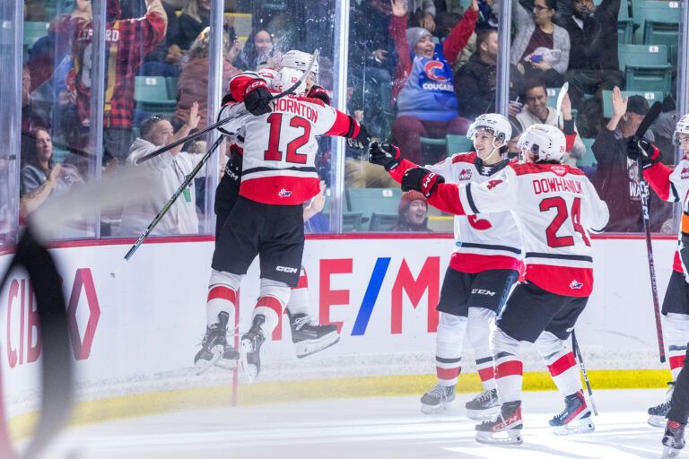 Cougars move up to top spot in CHL rankings