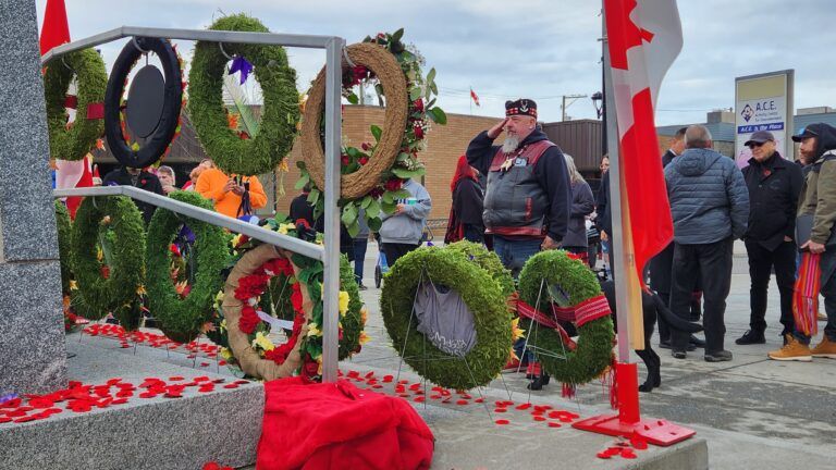Prince George’s Remembrance Day ceremony well attended in 2023