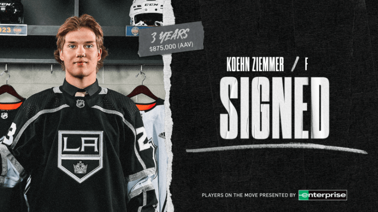 A deal fit for a King: Cougars Koehn Ziemmer signs on the dotted line with Los Angeles