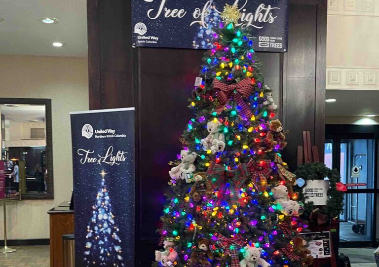 United Way BC’s Tree of Lights returns for another holiday season