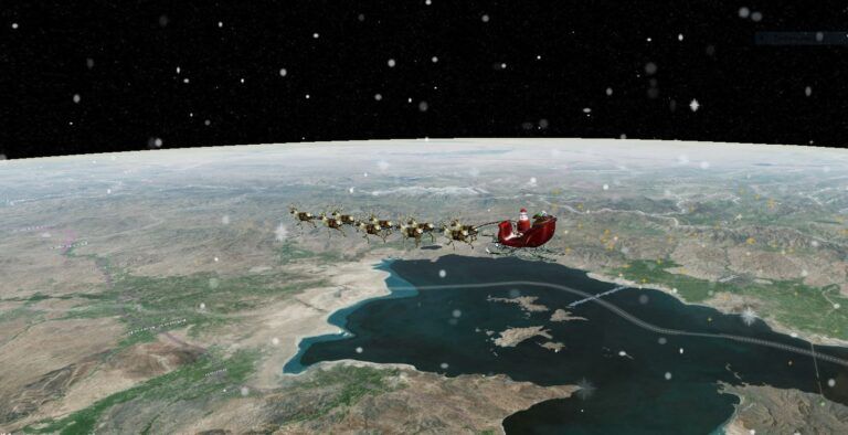 Santa Claus is on his way to Prince George
