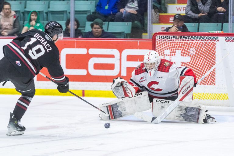 Cougars Ravensbergen named WHL Goaltender of the Month