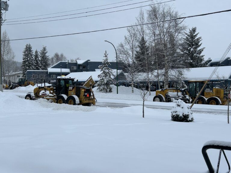 City crews cleared 8,600 truckloads of snow of Prince George streets to start 2024