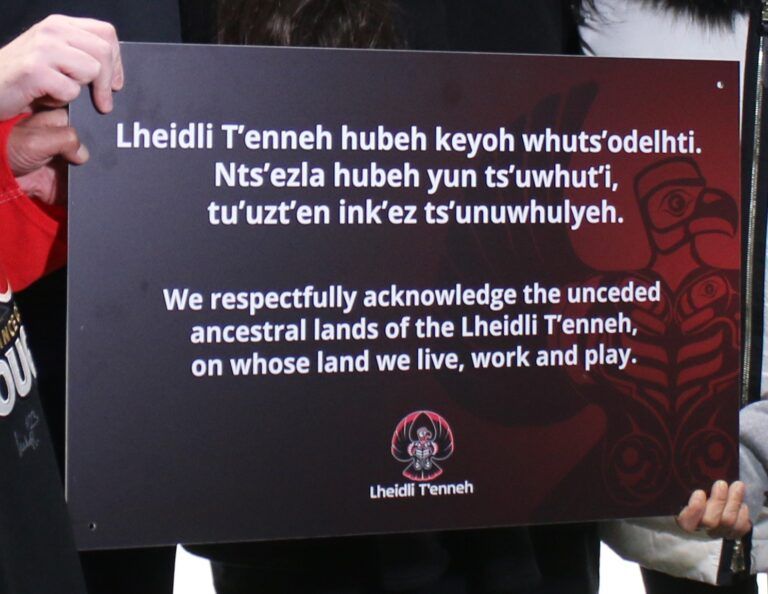 Lheidli T’enneh accept Respectful Acknowledgement from PG Symphony Orchestra