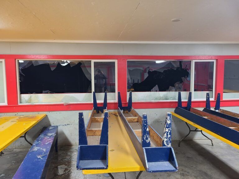 Camp Hughes scout camp vandalized