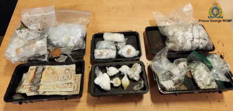 Prince George RCMP seize drugs and cash thanks to witness tip