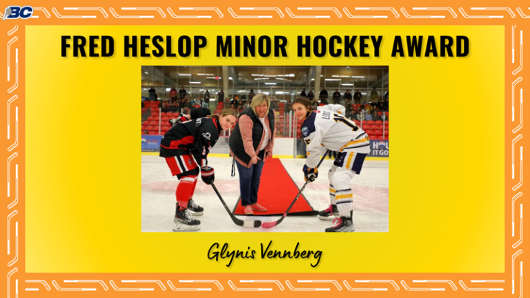 PG Minor Hockey president receives provincial recognition