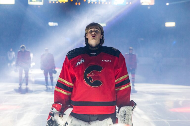Cougars’ Josh Ravensbergen named WHL Rookie of the Month