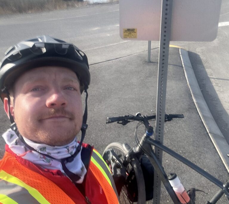 Cyclist riding from PG to Vancouver raising money for cancer care