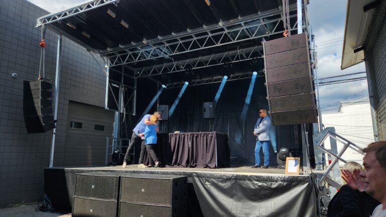 New mobile stage unveiled in Prince George