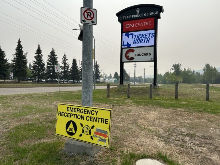 Prince George prepares for wildfire evacuees from Fort Nelson