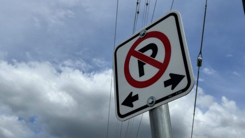 No Parking Sign