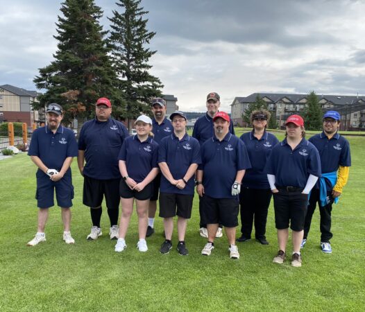 Special Olympics Prince George athletes pose for a photo before the 28th Annual Special Olympics Golf Tournament Fundraiser (Courtesy: Special Olympics BC - PG Facebook Page)