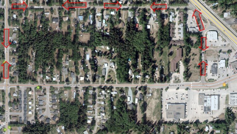 Water main break leads to traffic detour in the Hart