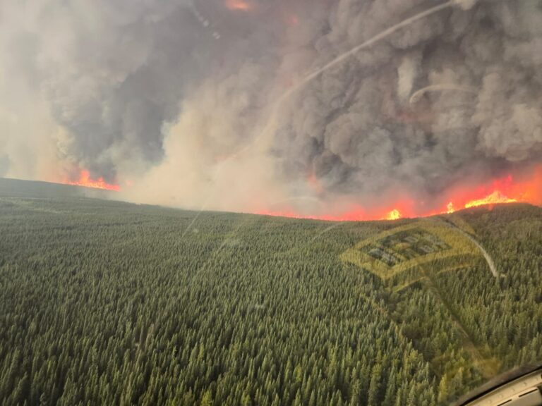 Precipitation helps with remaining notable fires in the Peace Region