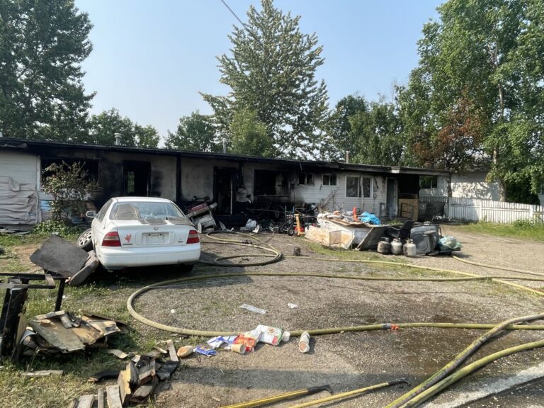 Cuddie Crescent house fires under investigation by Prince George Mounties