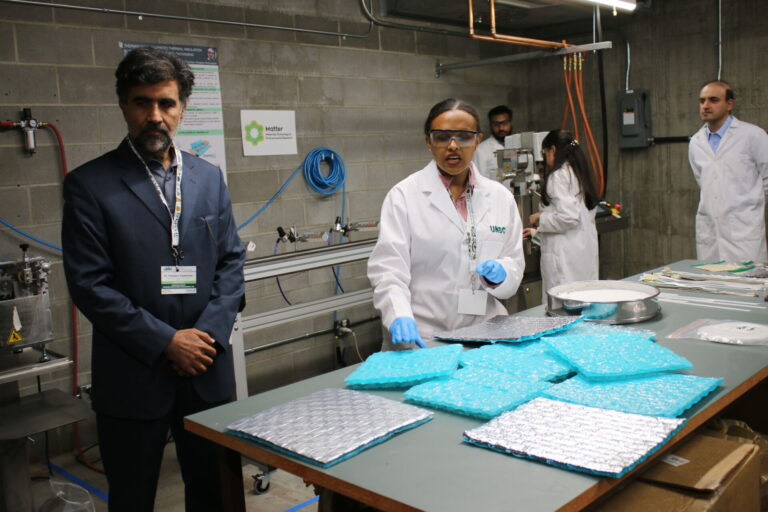 UNBC names Biopolymer Processing Lab after industry partner
