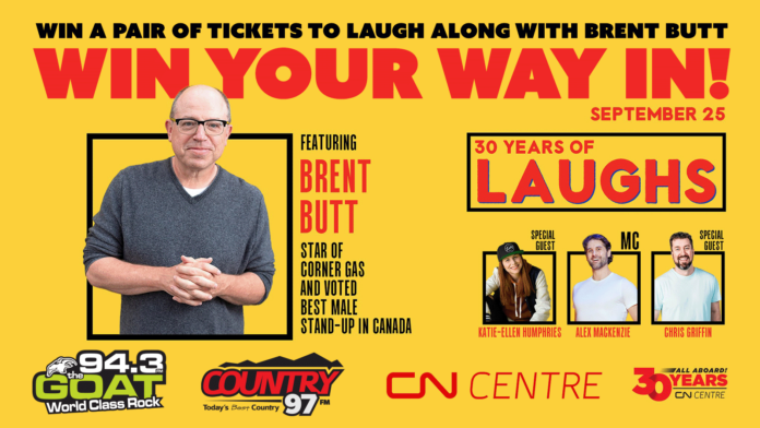 Glen Mikkelsen - Brent Butt at CN Centre
