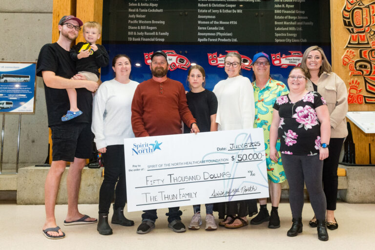 Thun family hits the $1,000,000 mark in support of PG health care