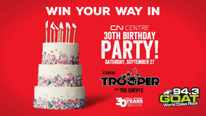 GOAT Trooper CN Centre Contest banner
