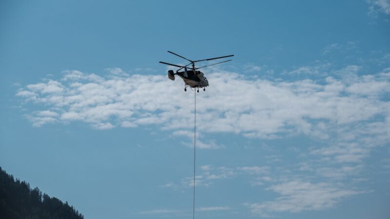 Photo of helicopter