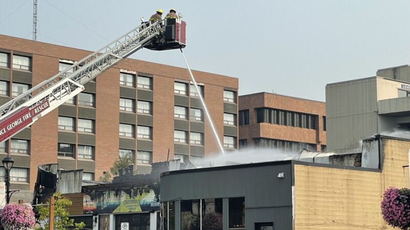 Crossroads fire