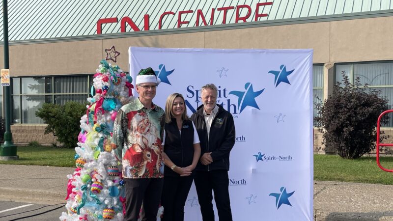 Spirit of the North and CN Centre Festival of Trees partnership