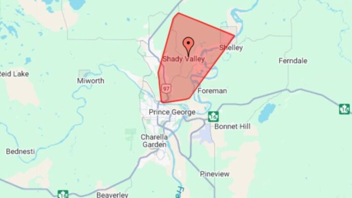 BC Hydro map