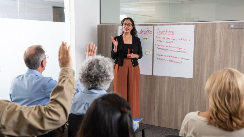 Alzheimer caregiver workshop